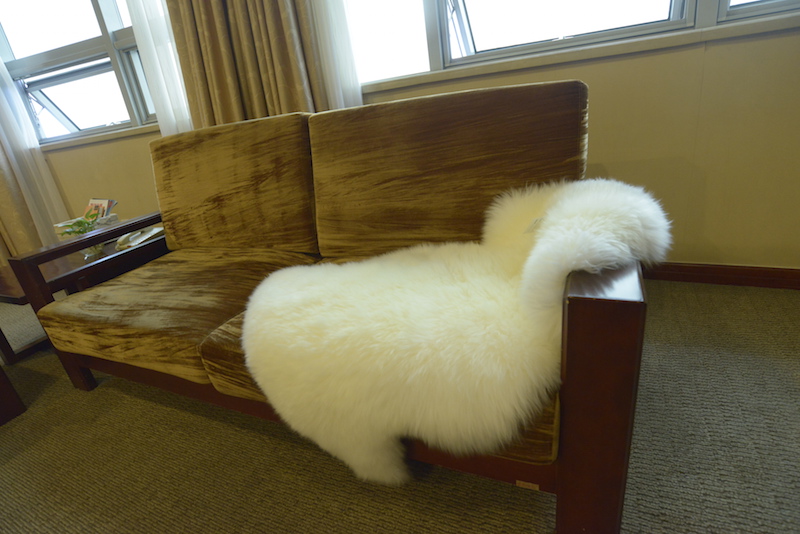 real sheepskin rug with best price